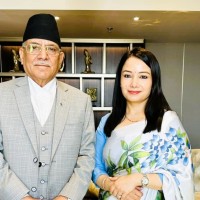 प्रचण्डकी छोरी गंगा दाहालको घरमा आगजनी Image