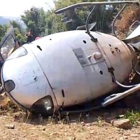 हेलिकोप्टर दुर्घटना: पाइलटसहित ६ जना घाइते, उद्धार सम्पन्न Image