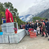 President Paudel inaugurates Rastrakavi Park in Lamjung Image
