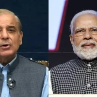 एउटै मञ्चमा सारिफ र मोदी Image