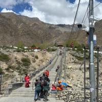 भक्तजनका लागि मुक्तिनाथधाममा सुविधासम्पन्न पदमार्ग तयार हुँदै Image