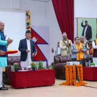 सुनकोशी मरिन डाइभर्सन परियोजना समयमा सम्पन्न नभए ठेक्का तोडिनेछः प्रधानमन्त्री ओली Image