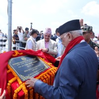 प्रधानमन्त्रीवाट हुलाकी राजमार्गको रतुवा पुल उदघाटन Image