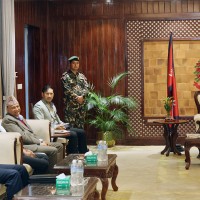 एमालेलाई संस्थागत रूपमा चुनावमा सहयोग गर्न प्रधानमन्त्री कार्कीको आग्रह Image