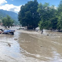 रसुवा बाढी: ३ वटा प्रहरी चौकी बगे, ३५ प्रहरी अझै सम्पर्कबाहिर Image