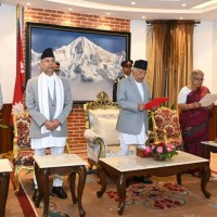 नवनियुक्त प्रधानमन्त्री कार्कीले लिइन् शपथ, मन्त्रिपरिषद् अझै बाँकी Image