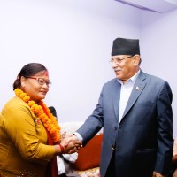 पालुङटारकी उपप्रमुख सुशिला श्रेष्ठ माओवादी केन्द्रमा प्रवेश Image